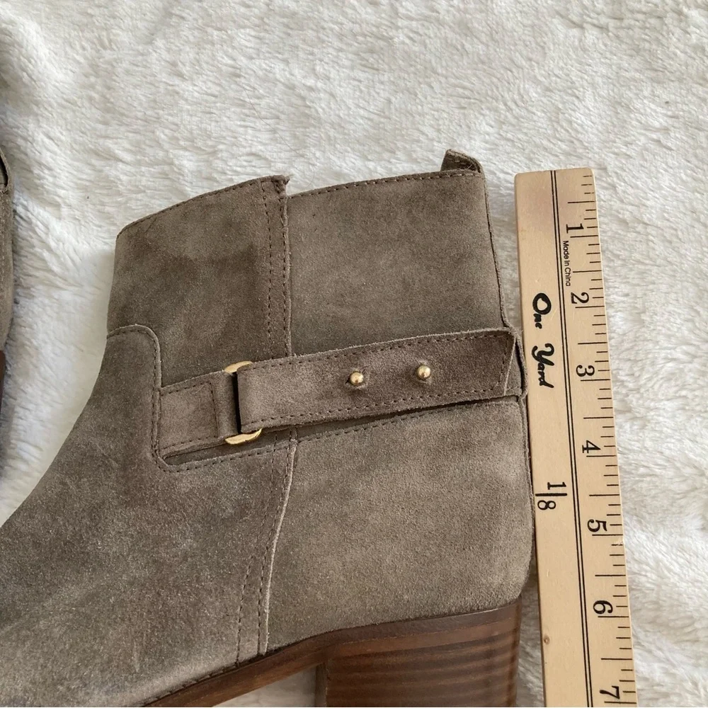 J. Crew gray shearling Ankle Boots - Picture 6 of 13